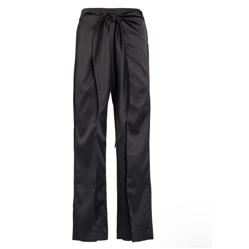 Amazing Black Satin Pants